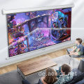 4K Movie Manual Decke Hanging Projector Bildschirm